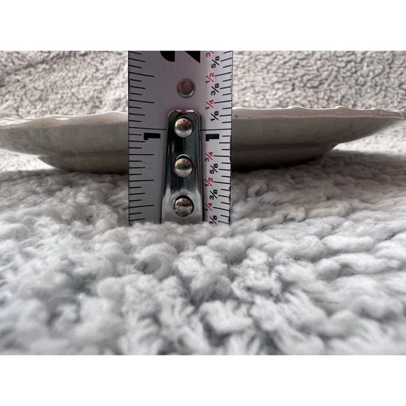 Vernon Kilns Carlsbad Caverns New Mexico Blue Transfer Ware Souvenir Plate 10.5" - Picture 5 of 6